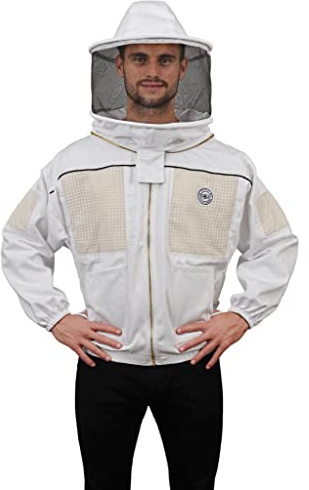 Humble Bee 330 Belüftete Imkerjacke mit Rundschleier