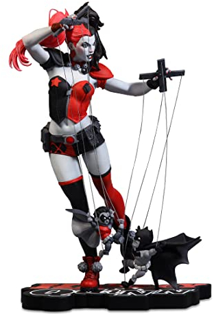 Lansay DC - Statua in resina - Harley Quinn by Ema Lupacchino - Personaggi dei fumetti - 14 anni