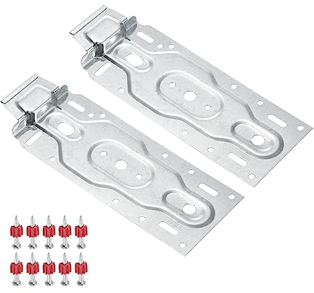 PATIKIL Aria Condizionatore Parete Montaggio Staffa, 1 Paio Supporto Parete Supporto Universale per Piastra Sospensione Unità Interna Staffa Support Accessori per HVAC