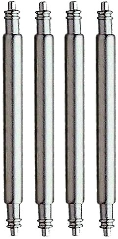 Eichmüller 4 Stück 40 mm Federstifte, Edelstahl Federstege massiv, 1,8 mm Durchmesser