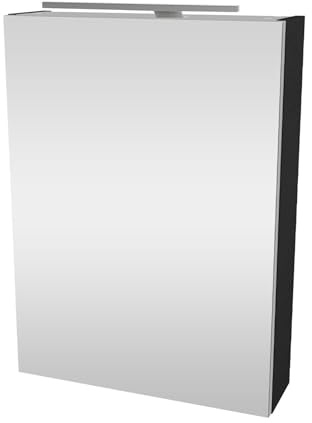 FACKELMANN Luna Spiegelschrank 50cm (Tür Links)