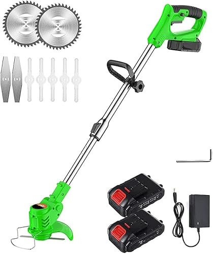 Decespugliatore Elettrico a Batteria Litio 48V – Tagliaerba, Tagliabordi e Rasaerba Potente e Senza Fili