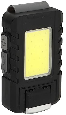 Fafeicy Lauflicht, LED-Clip-On-Lauflicht, 6 Helligkeitsmodi, Handlich und Tragbar, Stark Magnetisch, USB-Aufladung, Geeignet für Dimmschalter