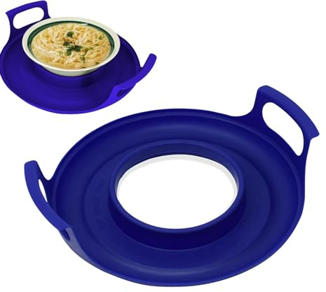 Support De Bol À Vaisselle Pour Micro-Ondes, Plaques À Ondes Pour Chauffer Les Aliments, Porte-bols Allant Au Micro-ondes Plateau À Poignée Plateau Pour Ondes, Outils De Cuisine