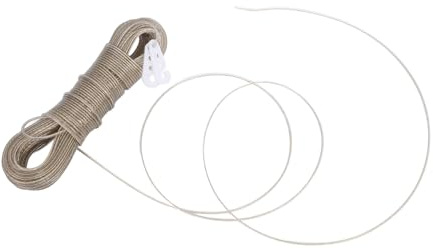 Alipis Cuerda para Ropa Extra Resistente De Fabricada Material De Alta Resistencia para Jardín Exterior para Tender Ropa Espacios Abiertos o Portátiles