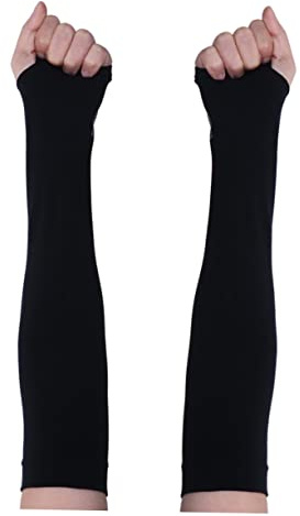 Toddmomy Mangas de Brazo UV Unisex 4 Pares para Ciclismo, Pesca y Sol | Poliéster y Nylon, Ajuste Cómodo sin Presión, Fácil de Poner y Quitar, Blanco, Estilo Moda