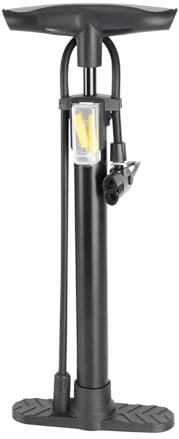 Luftpumpe für Fahrradreifen | Kompakte Handluftpumpe | Tragbare Schnellaufpumpe 11 Bar für Motorrad, Fahrrad, Roller, Basketball, Fußball & Volleyball