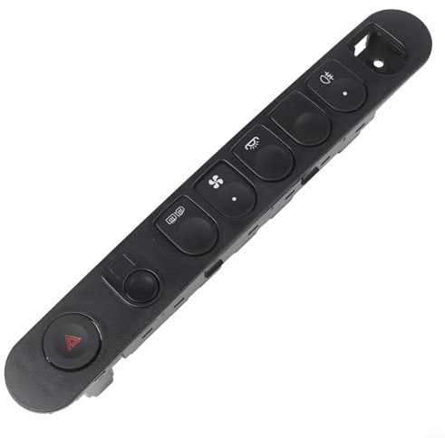 Interrupteur de feux antibrouillard pour tableau de bord Ssangyong Istana MB100, OEM 6615405044LAA, matériau plastique, installation de jeu, composants testés