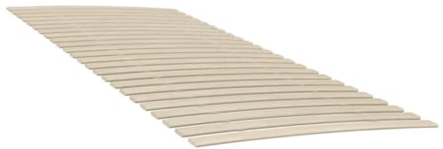 Owoxanthellate Lattenrost 200x100 cm Massivholz klappbar 48 Roll-Latten aus Pappel für Bett ohne Kopfteil Holzbett Bodenbett 2 Stück platzsparend für Schlafzimmer Gästezimmer und Gästebett