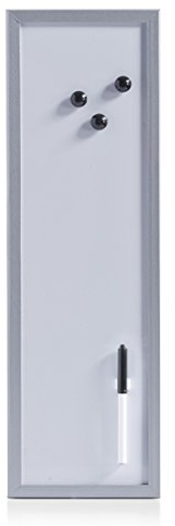 Zeller 11535 Magnet- /Schreibtafel, 20 x 60 cm, alugrau