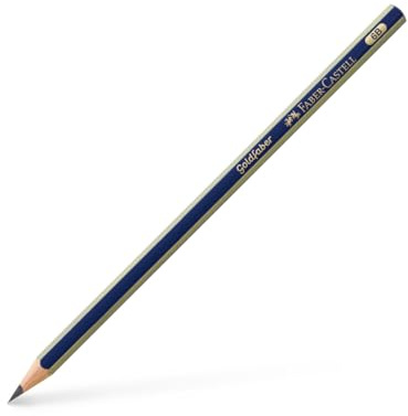 Faber-Castell 1221-6B grafit penna, låda med 12 enheter