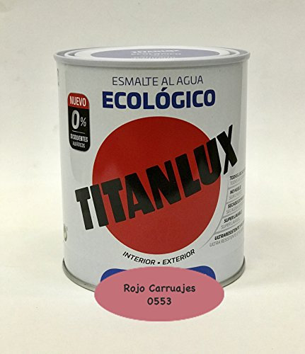 TITANLUX Umweltfreundlicher Acryl-Lack, matt, 750 ml (Rosa Flamingo 0526)