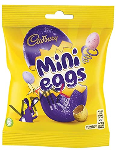 Mini & Creme Eggs Lot de 2 sachets de chocolat 80 g