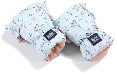 La Millou Aspen Winterfeste Muff-Handschuhe, Cappadocia Butterfly & Powder Pink
