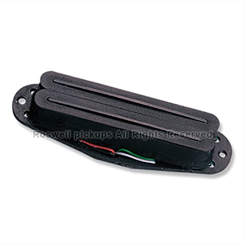 Roswell Pickups SHR-N H-Rails ST Neck Black - Humbucker Tonabnehmer für Gitarren