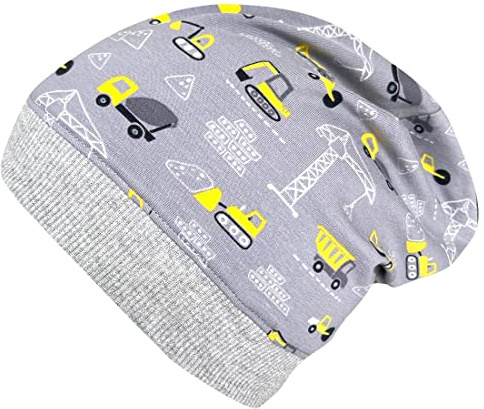 Wollhuhn ÖKO Leichte Mädchen/Jungen Beanie-Mütze Bündchen Elastisch Übergangszeit/Sommer Kinder-Mütze Baumwolle (Öko-Stoffe, Bio)