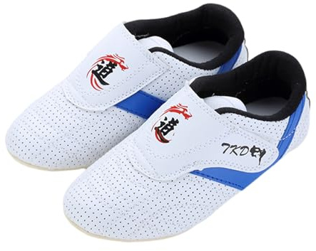 Chaoyilian Kung Fu Taichi Sneaker,Tai Chi Sport Scarpe da Ginnastica,Scarpe Taekwondo Unisex,Karate Scarpe da Allenamento,Unisex,Traspiranti E Leggere,per Il Pugilato Sportivo per Adulti E Bambini