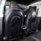 TOPABYTE Protector de Patadas para el Respaldo del Asiento para Tesla Model Y/3/S/X Alfombrillas de Cuero para el Asiento Trasero para Niños, Funda para Asiento Trasero, 2 Piezas, Fibra de Carbono