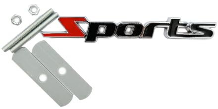 Emblema Adhesivo Sport, 3D Etiqueta Engomada del Coche Emblema, Insignia Sport, Pegatina Sport, De La Defensa Insignia Metal Sport, Metal Emblema Fender Trunk Insignia Pegatina