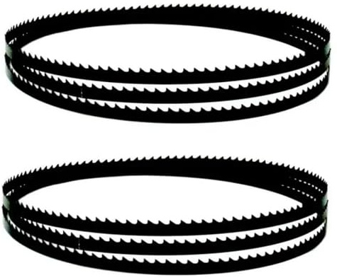 WUSHADEHANS Hojas de Sierra de Cinta, 2 Hojas de Sierra de Cinta 2240 de 6,35 x 0,35 mm y 6 TPI for Cortar Madera.(6 TPI)