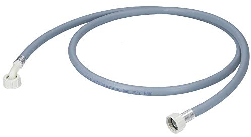 Kenekos - Tuyau d'alimentation pour machine à laver/lave-vaisselle 1,5/2/3/4 m | Raccords 3/4, 1 x droit, 1 x coudé (raccord domestique) – Tuyau d'eau froide universel.