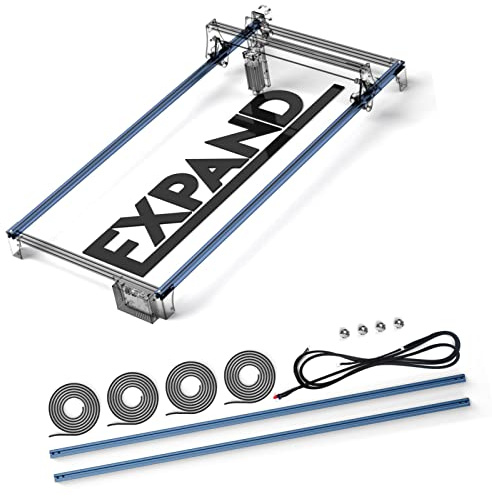 Engraving Expansion Kit, Engraving Area Expansion Kit 950x410mm Accessory Set for SCULPFUN S6 S6pro S9 for Wood Metal Jewelry, Rotary Tools