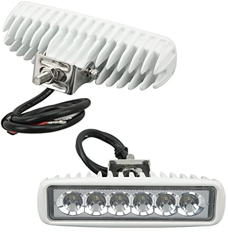 Lámpara LED para Barcos 12V‑24VDC Impermeable IP67 Luz Brillante Resistente a Golpes Ideal para Yates Vehículos y Luces de Trabajo Exterior en condiciones Climáticas Adversas