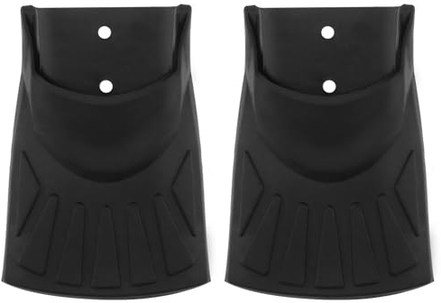 VGOL 2 Stück 11x8cm/9,5x6,5cm Fahrrad Kotflügel Schutz Fischschwanz Abdeckung Gummi MTB Rennrad Kotflügel Schwanz Schutzhülle Für MTB Rennrad Teil Zubehör Gegen Spritzwasser Schmutz