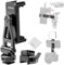 NEEWER Supporto Telefono Treppiede + Morsetto NATO, Cold Shoe, Panno Pulizia, Inclinazione 180°, Rotazione 360°, Phone Clamp Metallico Compatibile con SmallRig Cage iPhone 16 S24 Ultra DJI RS4, GA010