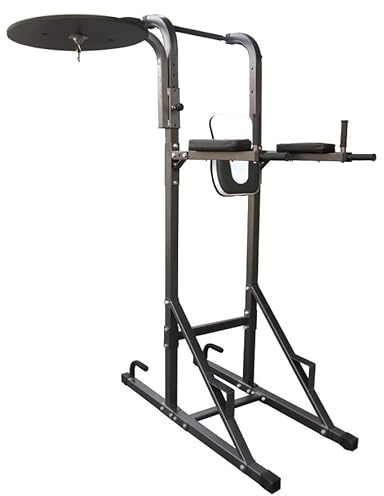 Power Tower Home Gym - Palestra Multifunzione con Barra per Trazioni, Dip Station,-Allenamento in Casa - Esercizi Corpo Libero, Sbarra Trazioni e Parallele - Supporto Sacco Boxe e Pera NON COMPRESI