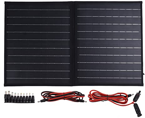 Chargeur Solaire Chargeur Panneau Solaire Pliable 30W Chargeur Solaire étanche Panneau Solaire Portable pour Le Camping Randonnée à vélo de Cyclisme