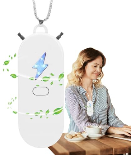 Collar purificador de aire, purificador de aire portátil, collares ionizador, generador de ionizador, tamaño de viaje, filtro de iones negativos para la limpieza del hogar, cocina, coche, exterior