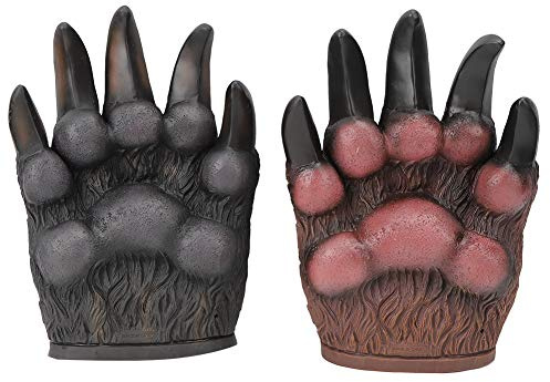 DGLDCSHUAI 2 Stück Handpuppe, Tierspielzeug, pädagogisches Modell für Kinder, hohe Simulation (Bär-Hand-Marionette)