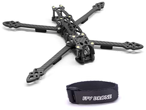 FPVDrönare 295 mm FPV racing drönare ram 7 tum kolfiber quadcopter FPV freestyle ram med 5 mm armar