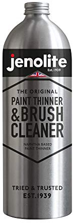 JENOLITE Diluente e detergente per pennelli, 1 litro (diluente per vernice, detergente per pistola a spruzzo, detergente per pennelli)