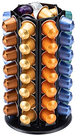 Rice rat Pod Holder for Original for 56 Original Pods With Central Additional Pods Storage(Carousel-80+ Pods)