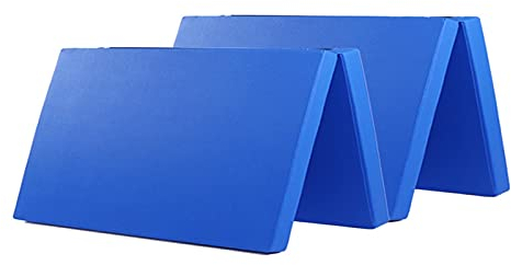 Turnmatte Weichbodenmatte Home Fitness Faltende Übungsmatte, 5 cm / 2 Dicke Gymnastik Taumelmatte Tanzmatte 150x200x5cm