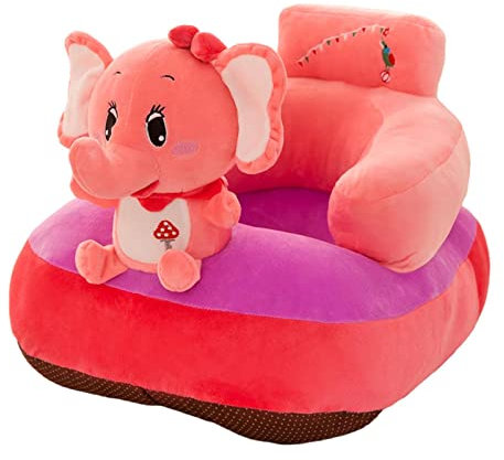 Niedlicher Cartoon-Baby-Sofabezug, Tier-Baby-Spielzeug, Sitzenlernen, Geschenk für Säuglinge, Elefant