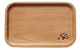 OQHAIR Frutero Rectangular de Madera, Plato de Frutas, platillo, Bandeja de té, Postre, Cena, Pan, merienda, Bandeja para Servir Frutas, Suministros de Cocina, Plato de Frutas (Color: Mad