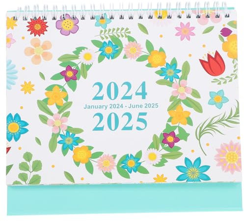 HOODANCOS Desk Calendar Praktischer Kalender Für Schreibtisch Dekorativer Tischkalender Mit Monaten Von Für Büro Und Zuhause Stilvolles Design Für Kreative Planung