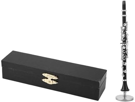 Mini Musikinstrument Dekor Mini Oboe Klarinette Modell Musikinstrument Desktop Ornamente Display Home Dekoration(A2)