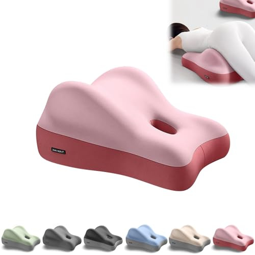 Cojín de glúteos para parejas, cojín de glúteos para mujeres embarazadas, diseño resistente, almohada de cuña de espuma viscoelástica, adecuada para uso doméstico, ideal para sentarse y acostarse