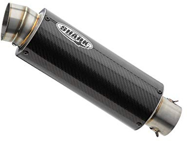 SHARK Impianto di scarico sportivo compatibile con YAMAHA | MT-125 | Tipo RE39 | 124 ccm | anno di costruzione 2020-2020 | SHARK SRC 4