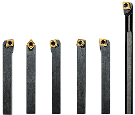 WABECO Drehstahl Satz 8x8 mit Wendeschneidplatte Klemmhalter Drehmeißel