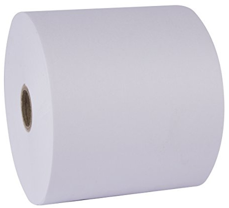 APLI 13328- Pack de 10 Rollos de Papel autocopiativo, Blanco, 75 x 65 x 12 mm