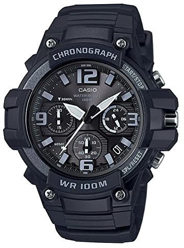 Casio Men's MCW100H Heavy Duty Design Watch, Black