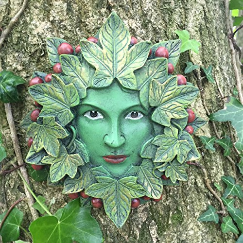 SC Leisure Lady Tendril Green Man Tree Plaque Wall Art - Plaque - Wall Art - Living Room