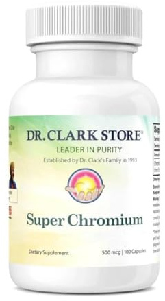 Dr Clark Store Super Chromium, 500 mcg 100 Capsules