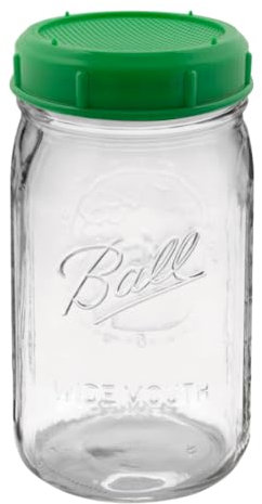 Brow Farm Ltd. A Growing Company Sprouting Jar Seed Sprouter With BPA-FREE Lid