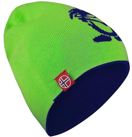 Trollkids Kids Troll Beanie Long | Wendemütze, Zweifarbig